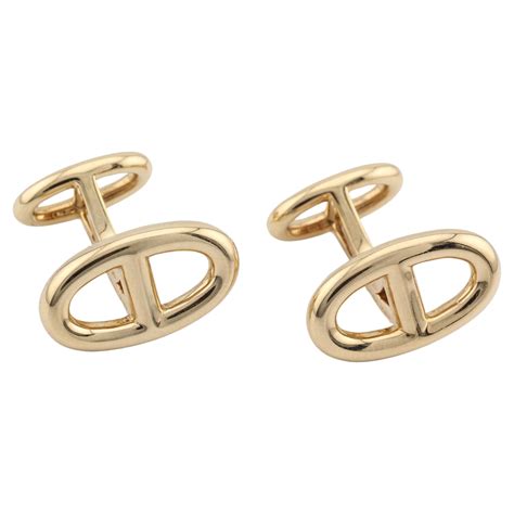 hermes chaine d'ancre cufflinks|Chaine d'ancre cufflinks .